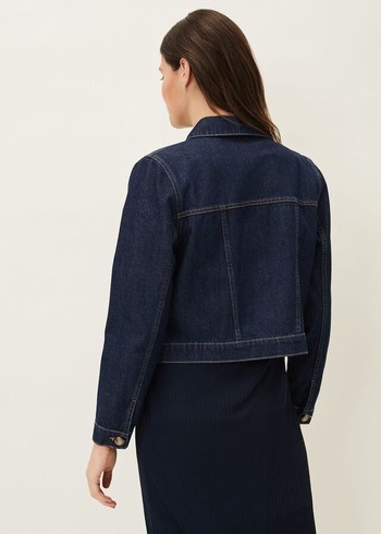 Phase Eight Caitlin Denim Jackets Blue Australia | FI8659071